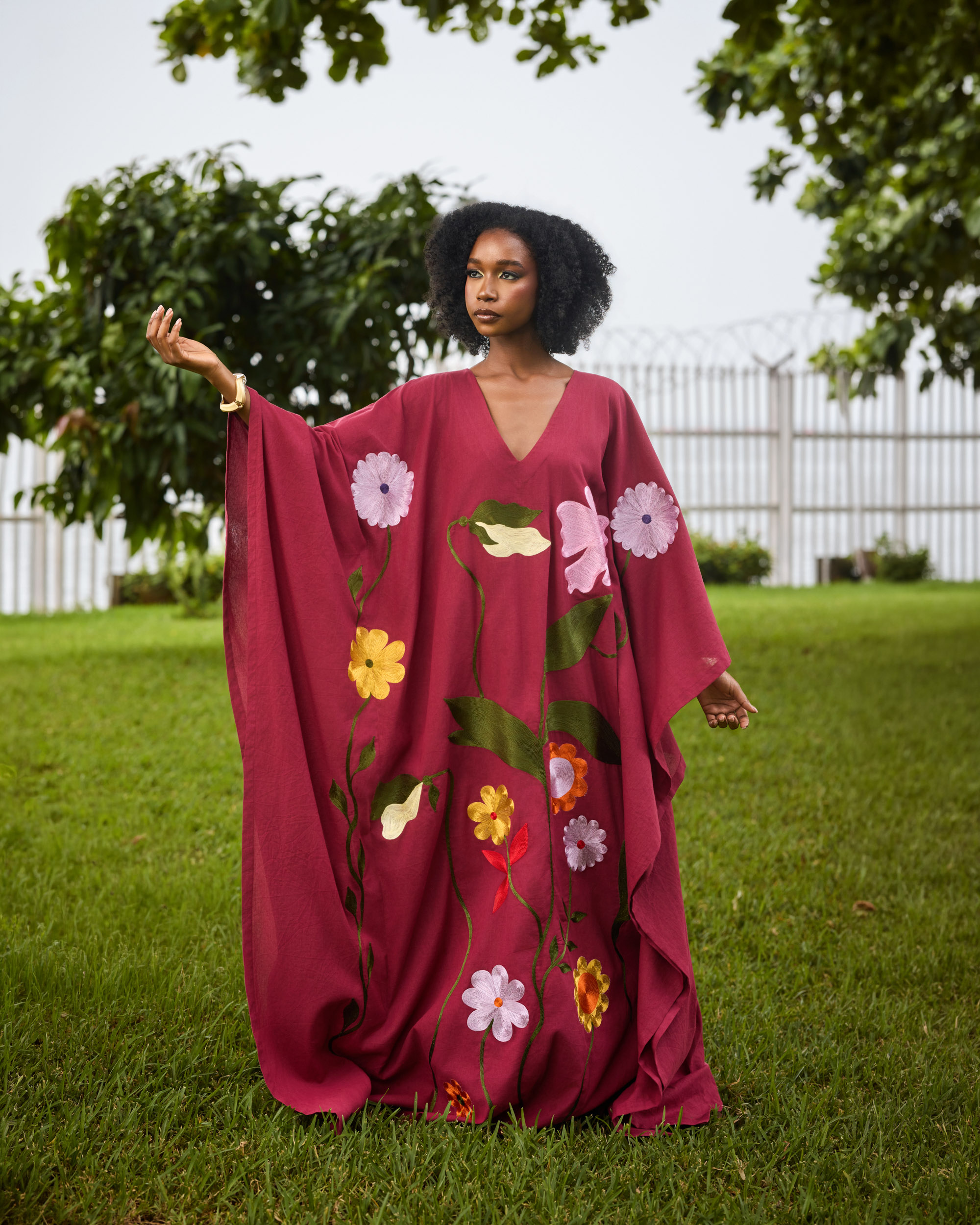 Floral Happy Boubou